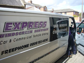 Express Windscreens Van