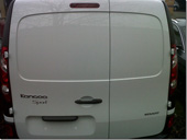 Van Rear Window Before