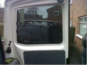 Van Rear Window Finished